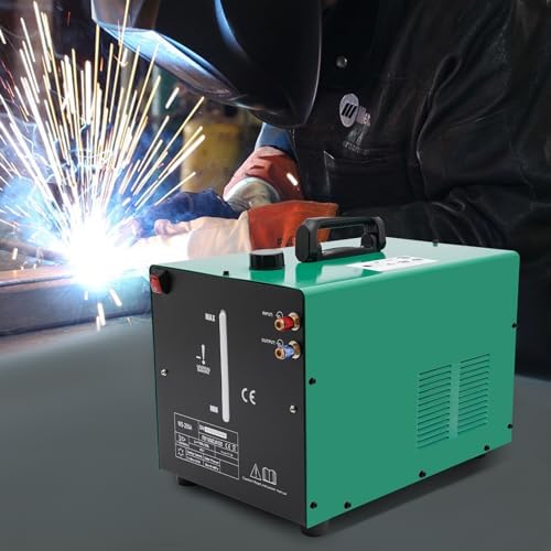 TIG Welding Water Cooler,18L Welder Torch Water Cooling System,110V 370W Welder Torch Water Cooler,7L-9L/min Rated Water Flow with Flow Alarm (18L)