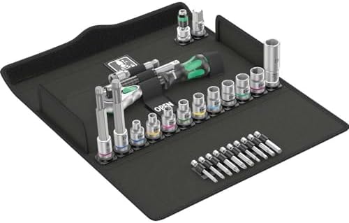 Bicycle Set 7 Speed Ratchet Set 3/8" drv metric