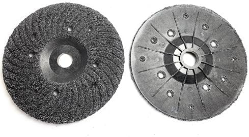 SIGNI 5 Pack SiC Plastic Back Grinding Wheel for Granite/Marble/Concrete and Glasses (7 INCH, 24 GRIT)