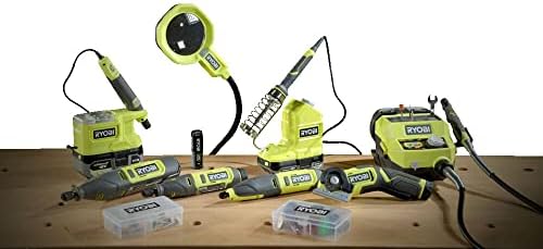 RYOBI - Set of 120 Mini-Tool Accessories - RAR800K-120 - Engraving, Polishing, Sanding, Precision, Dremel Compatible