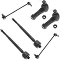 TRQ Front Steering & Suspension Kit Sway Bar Stabilizer Link Tie Rod