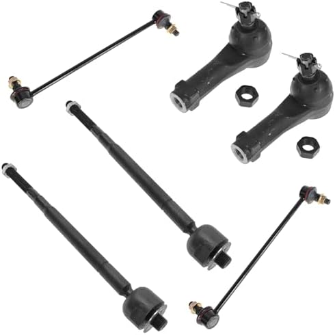 TRQ Front Steering & Suspension Kit Sway Bar Stabilizer Link Tie Rod