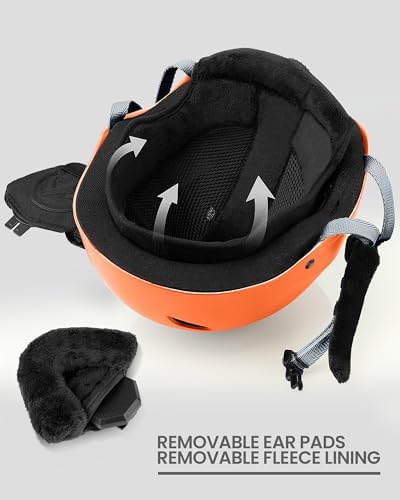 OutdoorMaster Kelvin Ski & Snowboard Helmet Set with RPO Goggles