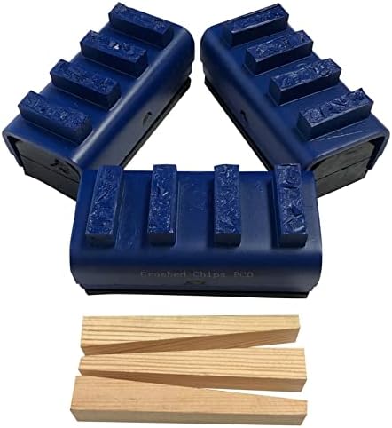 Diamond Grinding Blocks for Concrete Grinding, Set of 6, Crushed Chip PCDs