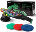 BATOCA P1 Car Buffer Polisher, 1000W High-Torque - 5-Inch 15mm Long-Throw Dual Action Orbital Polisher for Detailing - 6-Speed DA with Anti-Vibration Design & 16.4ft Detachable Cord - Auto, Boat, RV