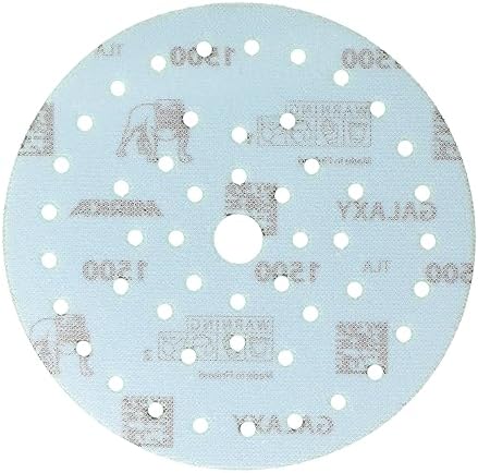 Mirka - Sanding Discs - Galaxy Multifit 6 inch 1500 grit 50 Pack