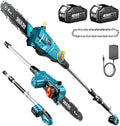 SEESII 21V 8-Inch Electric Pole Saw, Battery & Charger Included