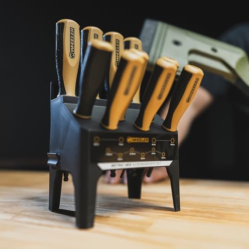 Wheeler 10 Piece Metric Hex Screwdriver Set for Pistol Rifle Handgun Gunsmithing Rebuild and Maintenance