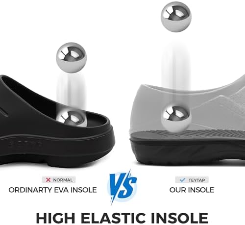 Chef Shoes Men Women Non Slip Work Shoes Water Proof Closed Toe Clogs for Nurse Kitchen Restaurant Food Service