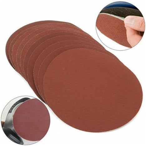 Sandpaper, Sanding disc,25Pcs 50/75/100/150/200mm Sanding Discs Hook Loop Sandpaper Abrasive Sand Sheets 40/320/600/800/1000/1200/1500/3000 Grit(75MM-1200)