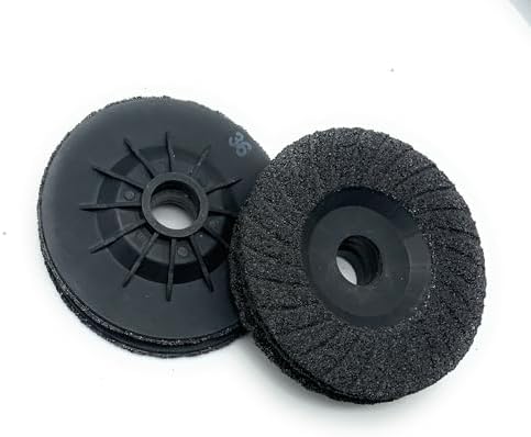 SIGNI 5 Pack SiC Plastic Back Grinding Wheel for Granite/Marble/Concrete and Glasses (4.5 INCH, 36 GRIT)
