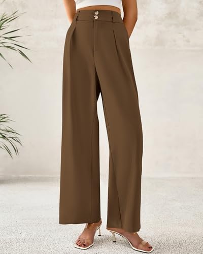 BTFBM Wide Leg Dress Pants Women Business Casual Outfits