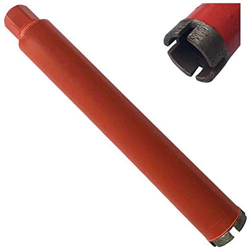 1-3/8" Wet Drill Core Bits for Concrete and Hard Masonry, Diamond Hole Saw, 14" Drilling Depth, 5/8"-11 Arbor, Wet Only