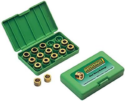 Redding Reloading Titanium Nitride 1/2'' O.D. x 3/8'' Long Neck Sizing Bushing | Precision Steel Reloading Bushing with Increased Surface Hardness & Reduced Sizing Friction