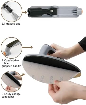 ROLLINGDOG 9 Inch Radial Drywall Sander
