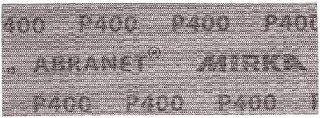 Mirka Abranet Abrasive Sheets 2.75x8 inch Grit 400 10 pcs