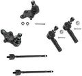 TRQ Front Steering & Suspension Kit Ball Joint Tie Rod