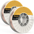 TOOLIOM ER70S-6 0.035" Mild Steel MIG Welding Wire 10LB 2PCS