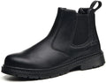 Steel Toe Boots for Men & Women,Slip On Work Boots for Construction