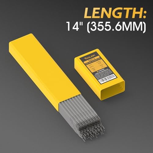 TOOLIOM E6013 Welding Rod Carbon Steel Stick Electrodes, 3/32" 5LB