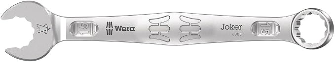 Wera 05020231001 6003 Joker 11 Set 1 Combination Wrench Set, 11 Pieces