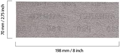 Mirka Abranet Abrasive Sheets 2.75x8 Inch Grip Hook and Loop