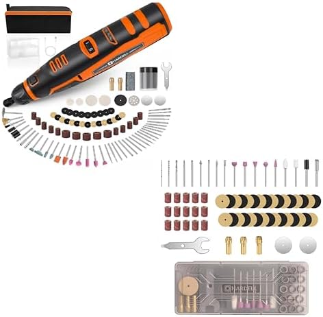 HARDELL 12V Cordless Rotary Tool with 69 Pcs Accessories Kit