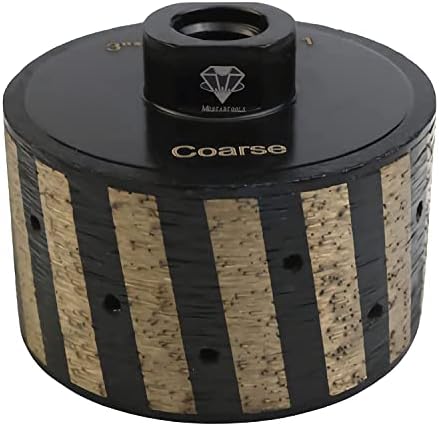 3 Inch Zero Tolerance Grinding Wheel Resin Filled Diamond Drum Wheel Profiler Grinding Wheel Grinding Drum for Sink Hole Granite Concrete 75mm Diamond Sink Gear Drum Wheel