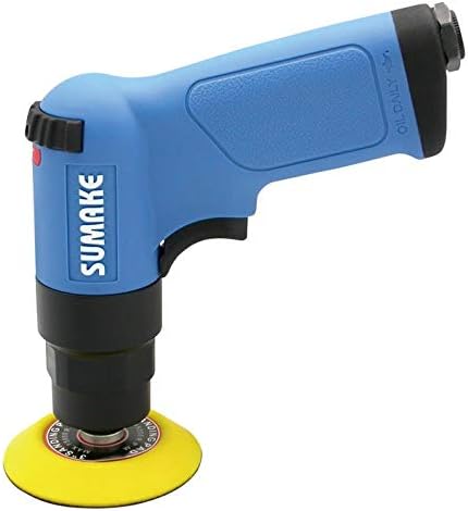 3 inch Mini Pistol Grip Air Polisher and Sander, Pistol Grip, 2100 RPM, Composite Housing, (Sumake ST-C121)