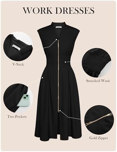 GRACE KARIN Womens Casual Dress, Business Office Work Homecoming Dresses