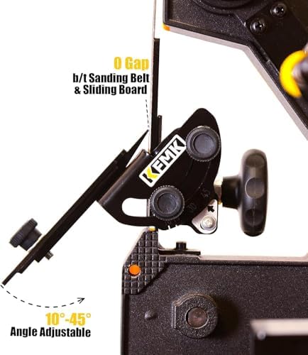Knife Sharpening Angle Guide for 1 x 30 inch Belt sander, 10-45 Degree Angle Guide, Model 3