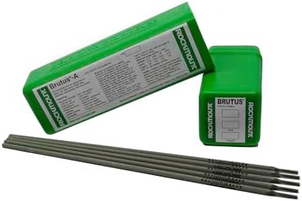 Rockmount Brutus A Welding Electrode: 5/32" Dia., Welds Any Steel and Pulls Broken Bolts - 11 lbs