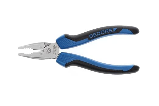 GEDORE 8250-160 JC Power Combination Pliers 160 mm