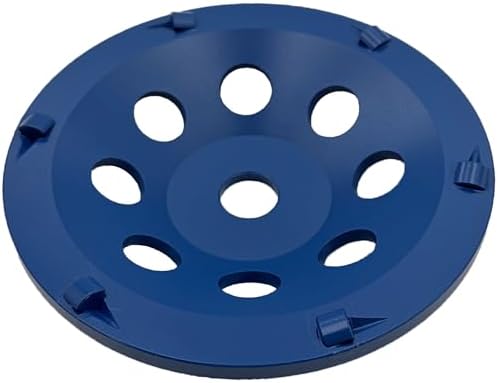6" PCD Grinding Wheel for Epoxy, Glue, Mastic Removal, 6 PCD Segments