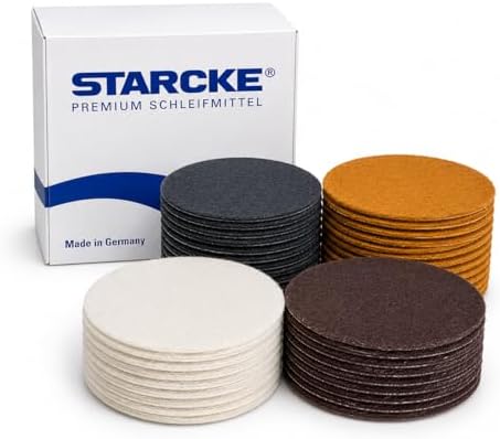 6 Inch Sanding Discs and Polishing Pad 24 Variety Pack-Durable 6 Inch Non Woven Surface Conditioning Discs Dry Sanding and Polishing Countertops Auto Body Repair Marine Paint Plastics Metal Fiberglass