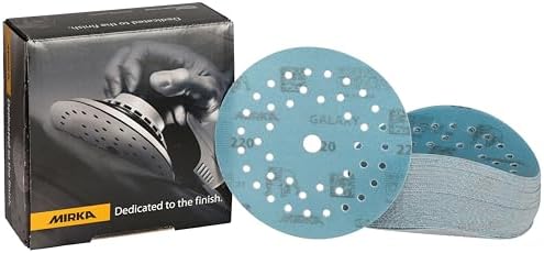 Mirka Galaxy Multifit Sandpaper 5 inch Grit 220 50 Discs Pack
