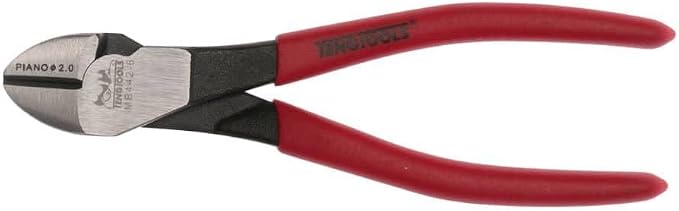 Teng Tools 6 Inch Heavy Duty Precision Side Cutting Pliers With Vinyl Handles - MB442-6