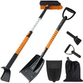 5-in-1 Extendable Car Snow Brush & Ice Scraper