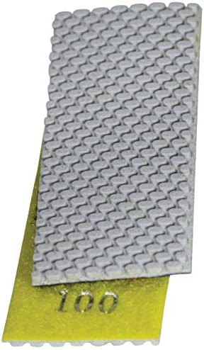 HPW112H Diamond Hand Polishing Pads Flexible for Concrete Glass Marble Stone Polishing, 5 Pads 1 Backing Pad Set