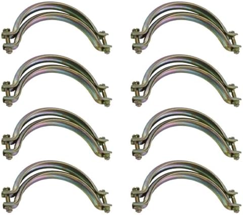 (8 Pack) Type 30 Clamp Assembly for Service Spring Brake Chamber Replaces OEM 800910 15630 CB30M1D WA3000CA00