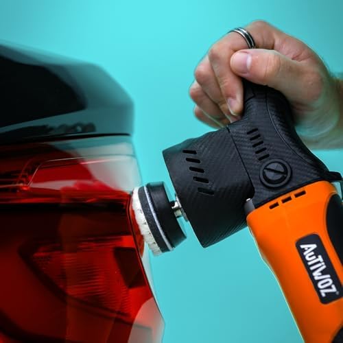 AUTIWOZ W02 Mini Buffer, 2/3Inch Dual Action Polisher, 12mm Random Orbital