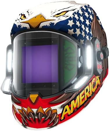 ANDELI Auto Darkening Welding Helmet with Light,with Internal Display