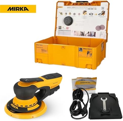 Mirka DEROS II 650X 6 Inch Random Orbital Sander Hook & Loop - With Case