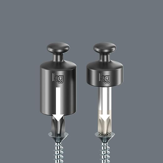 WERA 05105650001 334/6 Rack Screwdriver Set Kraftform Plus Lasertip and Rack, 6 Pieces