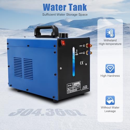 TIG Welder Water Cooler, 10L TIG Miller Welder Torch Water Cooling Machine WRC-300A 60 Hz Powerful Welding Machine Torch Water Cooling System for Welding Equipment