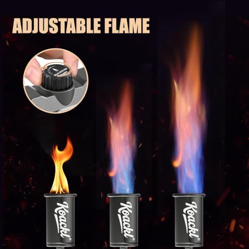 KOACKL 2 Pack 25.8" CSA Propane Torch 2372°F Adjustable Flame BBQ