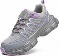 Hogent Steel Toe Shoes for Men Women - Non Slip & Lightweight Work Shoes