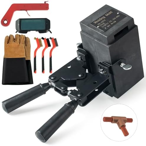 Graphite Exothermic Welding Mold Tool Kit for #2 Wire to 2/0 AWG Cable