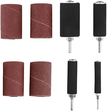 Sanding Drum dle Sander Drum Srliya 28 * 17 * 7 20pcs Spindle Sanding Drum Sander Tool Kit Set with Case for Drill Press
