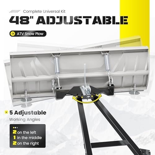 ECOTRIC ATV Snow Plow Blade Kit